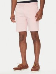 Tommy Hilfiger Szorty materiałowe Brooklyn MW0MW23563 Różowy Regular Fit. Czerwone szorty męskie Tommy Hilfiger, bez wzorów, z bawełny. Za 239.99 zł.