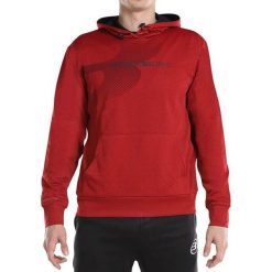 Bullpadel Jaque Sweatshirt. Czerwone bluzy męskie bullpadel, bez wzorów, sportowe, bez ramiączek, bez kaptura. W wyprzedaży za 227.60 zł.