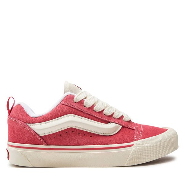 Tenisówki Vans. Czerwone trampki i tenisówki damskie Vans, bez wzorów, bez zapięcia. Za 227.99 zł.