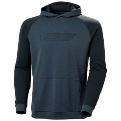 Dres z kapturem Helly Hansen Lifa Tech Lite. Szare bluzy męskie Helly Hansen, m, bez wzorów, z dresówki, bez ramiączek, z kapturem. Za 355.00 zł.