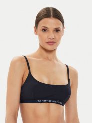 Tommy Hilfiger Góra od bikini UW0UW05323 Granatowy. Niebieskie bikini Tommy Hilfiger, bez wzorów, z syntetyku. Za 149.99 zł.