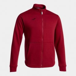Kurtka z dresu Joma Confort IV. Czerwone kurtki męskie Joma, xl, bez wzorów, z bawełny, sportowe, bez kaptura. Za 304.00 zł.