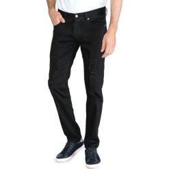 Armani Exchange Dżinsy Czarny. Czarne jeansy męskie Armani Exchange, z bawełny. Za 571.95 zł.