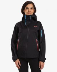 Damska wodoodporna kurtka outdoorowa Kilpi METRIX-W. Czarne kurtki sportowe damskie Kilpi, na zimę, bez wzorów, z materiału, bez ramiączek, bez kaptura, narciarskie. Za 835.17 zł.