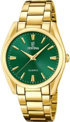 Zegarek Festina Zegarek damski Festina F20640-B złoty. Żółte zegarki damskie Festina, złote. Za 599.00 zł.