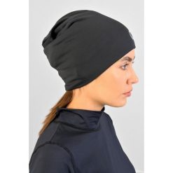 Czapka termoaktywna do biegania Unisex Nessi Sportswear. Czarne czapki damskie NESSI SPORTSWEAR, bez wzorów, sportowe. Za 199.00 zł.