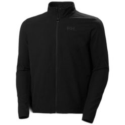Kurtka wodoodporna Helly Hansen Sirdal Softshell. Czarne kurtki męskie Helly Hansen, bez wzorów, z softshellu, bez kaptura. Za 466.30 zł.