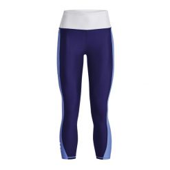 Legginsy fitness damskie Under Armour Blocked Ankle. Fioletowe bielizna sportowa damska Under Armour, bez wzorów. Za 129.99 zł.