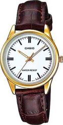 Zegarek Casio Zegarek marki Casio model LTP-V005 kolor Brązowy. Akcesoria damski. Sezon: Cały rok NoSize. Brązowe zegarki damskie Casio. Za 141.95 zł.