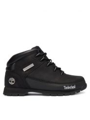 Timberland Trapery Euro Sprint Hiker 6361R/TB06361R0011 Czarny. Czarne buty zimowe męskie Timberland, bez wzorów, z materiału, bez obcasa, bez zapięcia. Za 609.99 zł.