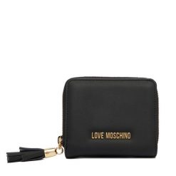 Portfel LOVE MOSCHINO. Czarne portfele damskie Love Moschino. Za 429.99 zł.