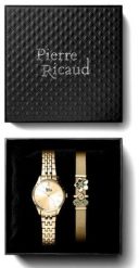 Zegarek damski Pierre Ricaud P21018.1111Q148.1 złoty. Żółte zegarki damskie Pierre Ricaud, złote. Za 470.00 zł.