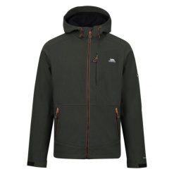 Trespass Dante - Męska kurtka softshell Dark Vine. Brązowe kurtki męskie Trespass, m, bez wzorów, z softshellu, sportowe, bez kaptura. Za 408.99 zł.