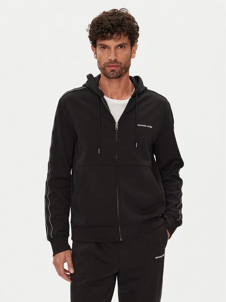 Michael Kors Bluza CT4524K5MF Czarny Regular Fit. Czarne bluzy męskie Michael Kors, m, bez wzorów, z bawełny, bez ramiączek, bez kaptura. Za 419.99 zł.