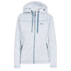 Bluza Polarowa Damska Odelia. Niebieskie bluzy damskie Trespass, na zimę, l, bez wzorów, z dzianiny, bez ramiączek, z kapturem. Za 376.99 zł.