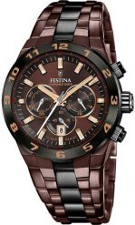Zegarek męski Festina F20708-1 czarny. Czarne zegarki męskie Festina, bez wzorów. Za 2,040.90 zł.