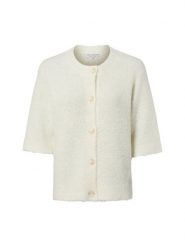 Marie Lund Kardigan z zawartością wełny Kobiety biały, XL/XXL. Białe kardigany damskie Marie Lund, xl, bez wzorów, z dzianiny, bez kołnierzyka. Za 179.95 zł.