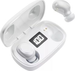 Słuchawki Platinet Platinet wireless earbuds Mist, white (PM1020W). Białe słuchawki bezprzewodowe Platinet. Za 64.98 zł.