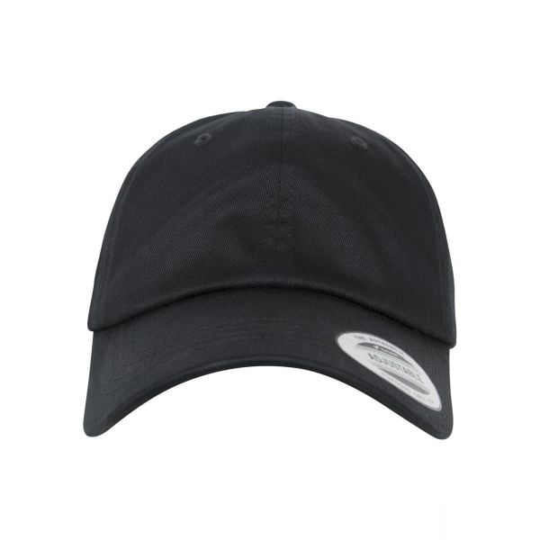 Czapka Flexfit low profile organic cotton. Niebieskie czapki damskie FLEXFIT, bez wzorów, z bawełny. Za 120.50 zł.