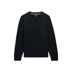 Bluza Superdry Essential. Niebieskie bluzy męskie Superdry, m, bez wzorów, eleganckie, bez ramiączek, bez kaptura. Za 284.00 zł.