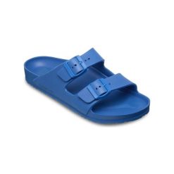 Sandały dla Mężczyzn EMBARK Niebieski. Zielone sandały męskie Quiksilver, bez wzorów, z materiału, sportowe, bez zapięcia. Za 149.99 zł.