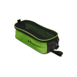 Pokrowiec na raki Black Diamond Crampon Bag - envy green. Czarne buty zimowe męskie Black Diamond, bez wzorów, bez obcasa, bez zapięcia. Za 79.99 zł.