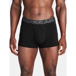 Bokserki męskie Under Armour M Perf Cotton 3-calowe czarne, 3-pak. Czarne buty sportowe męskie Under Armour, bez wzorów, bez zapięcia, na fitness i siłownię. Za 273.99 zł.