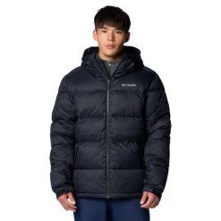 Kurtka sportowa męska Roaring Fork II Down Jacket. Czarne kurtki sportowe męskie Columbia, m, bez wzorów, z poliesteru, bez kaptura, trekkingowe. Za 799.99 zł.