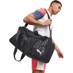 Torba Puma Individualrise Medium Bag 44L, Dla obu płci. Czarne torby sportowe męskie Puma, bez wzorów, z materiału. Za 139.00 zł.