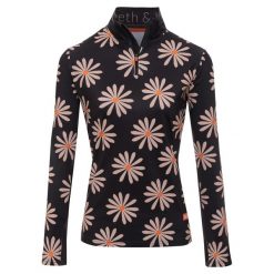 Bluza narciarska Damska Gareth & Lucas Forty-Nine. Brązowe bluzy damskie GARETH & LUCAS, na zimę, xl, bez wzorów, z elastanu, sportowe, bez ramiączek, bez kaptura. Za 229.99 zł.