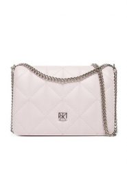 Calvin Klein Torebka Quilted Mini Chain Bag LV04F3321G Różowy. Czerwone torebki do ręki damskie Calvin Klein, bez wzorów, ze skóry, bez dodatków. Za 449.99 zł.