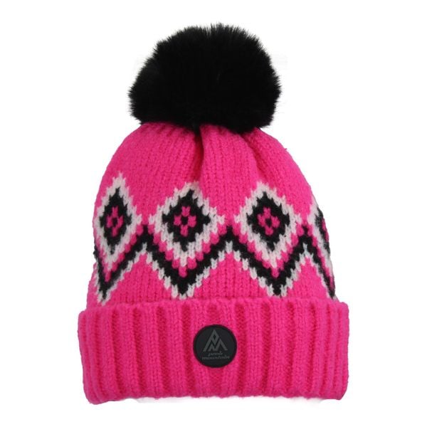 Czapka Peak Mountain Monceau. Czerwone czapki damskie Peak Mountain, na zimę, bez wzorów, sportowe. Za 69.05 zł.