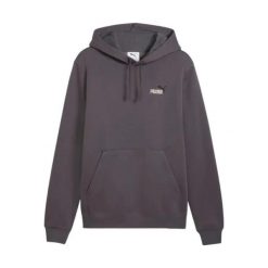 Bluza Puma Ess 2 Color Small No. 1 Logo Hoodie Fl Dorośli. Szare bluzy damskie Puma, s, bez wzorów, z bawełny, sportowe, bez ramiączek, z kapturem. Za 292.99 zł.