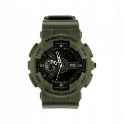 Zegarek sportowy M-TAC Oliwkowy (50006001). Zielone zegarki smartwatch M-TAC, bez wzorów. Za 91.19 zł.