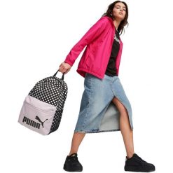 Plecak Puma Phase AOP 22L, Dla obu płci. Czarne plecaki męskie Puma, bez wzorów, z poliesteru. Za 126.10 zł.