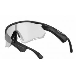 Sportowe okulary przeciwsłoneczne Bluetooth fotochromowe. Czarne okulary przeciwsłoneczne damskie ROCKBROS. Za 481.28 zł.