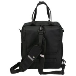 Plecak z przednim paskiem „More Than Work”. Czarne plecaki męskie HABERLAND, bez wzorów, biznesowe. Za 459.00 zł.