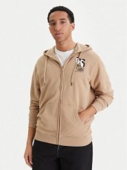 DC Shoes Bluza Anodized EDYSF03267 Beżowy Regular Fit. Brązowe bluzy męskie DC Shoes, m, bez wzorów, z bawełny, bez ramiączek, bez kaptura. Za 169.99 zł.
