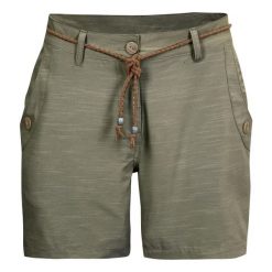 Szorty z paskiem damskie G.I.G.A. DX GS 89. Zielone szorty damskie GIGA DX, bez wzorów, sportowe. Za 219.99 zł.