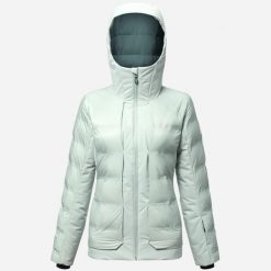 Kurtka narciarska damska GRANDS MONTETS PEAK. Zielone kurtki sportowe damskie Millet, na zimę, m, bez wzorów, z jedwabiu, bez ramiączek, bez kaptura, narciarskie. Za 1,701.35 zł.