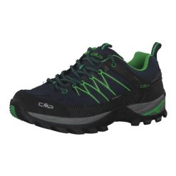 Buty trekkingowe męskie CMP 3Q54457. Niebieskie trekkingi męskie CMP, z materiału, bez zapięcia. Za 455.70 zł.