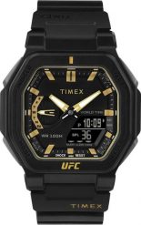 Zegarek Timex Zegarek męski Timex TW2V55300 czarny. Czarne zegarki męskie Timex, bez wzorów. Za 616.00 zł.