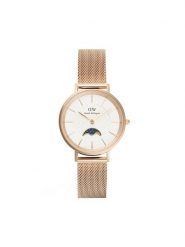 Daniel Wellington Zegarek DW00100773 Złoty. Żółte, analogowe zegarki damskie Daniel Wellington, złote. Za 859.99 zł.