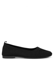 Clara Barson Baleriny WSS21520-02 Czarny. Czarne balerinki damskie Clara Barson, bez wzorów, z materiału, bez obcasa, bez zapięcia. Za 69.99 zł.