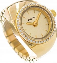 Zegarek Fossil Zegarek Damski Fossil WATCH RING - OROLOGIO AD ANELLO. Zegarki damskie FOSSIL. Za 637.78 zł.
