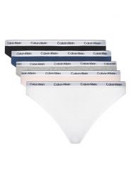 Calvin Klein Underwear Komplet 5 par fig klasycznych 000QD5208E Kolorowy. Majtki damskie Calvin Klein Underwear, z bawełny. Za 239.99 zł.