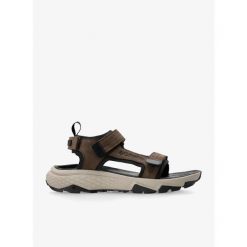 Sandały męskie Columbia Peakfreak Rush Sandal Lea. Brązowe buty zimowe męskie Columbia, bez wzorów, bez obcasa, bez zapięcia. Za 282.99 zł.
