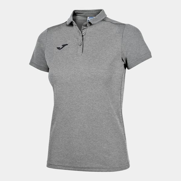 Koszulka polo do tenisa damska Joma Hobby. Szare bluzki damskie Joma, xl, bez wzorów, sportowe, bez kołnierzyka, bez ramiączek. W wyprzedaży za 115.00 zł.