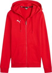 Bluza damska Puma Team Goal Casuals Hoody czerwona 658621 01 S. Czerwone bluzy damskie Puma, s, bez wzorów, bez ramiączek, bez kaptura. Za 209.11 zł.