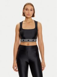 Liu Jo Sport Biustonosz top TF4191 J4726 Czarny Regular Fit. Czarne biustonosze Liu Jo Sport, bez wzorów, z syntetyku. Za 309.99 zł.